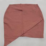Windsor  Women's Dusty Pink Asymmetrical Hem Mini Skirt Size S Photo 0