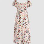 Cider  heart print midi dress medium Photo 1