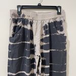 Gypsy 05  100% Silk Lightweight Jogger Boho Pull On Pants Tie Dye Size Large Photo 1