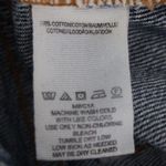 Free People We the Distressed Denim Mini Skirt A Line Light Wash Pockets Size 24 Photo 6