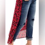 CAbi  Slim Boyfriend Jeans Style 5695 Size 4 Distressed Medium Wash Photo 1