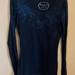 Peruvian Connection  navy blouse xs Photo 0