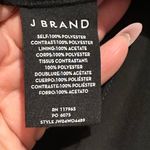 J Brand J. Brand black round neck snap front blouse rounded hem top M Photo 7