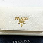 Prada Authentic Cera Portachiavi 6 Key Saffiano Leather Holder / Wallet Photo 10