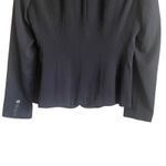 Rafaella Jacket Women Blazer 6 Black Collared Pockets Classic Workwear Office Photo 3