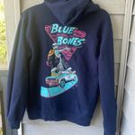 Fruit of the Loom Blue bones size S  graphic hoodie Photo 0