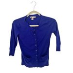 Banana Republic  Petite Blue Cardigan XS Photo 2
