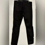 Bridge by GLY  black distressed mid rise ankle skinny denim jeans size 29 Photo 3