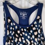 Nicole Miller Sport Double Layer Tank Dark Teal Size Small 🆕 Photo 3