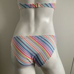 Victoria's Secret Victoria’s Secret 32C small bandeau rainbow striped bikini Photo 6