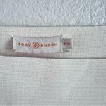 Tory Burch  Women's Bateau Top Long Sleeve Striped Floral Cutouts Photo 1