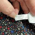 Madewell  Silk Ruffle-Hem Wrap Top in Starry Night Size Medium Photo 9