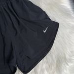 Nike  Black Dri Fit Ultra High Waist 3” Inch Shorts Photo 2