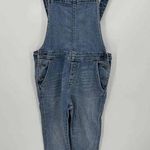 Gap Blue Medium Wash Denim Overalls Open Back Women Size XS Photo 0