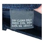 Ellen Tracy Velvet Pants Cropped Career Casual Blue Women Size 12 Photo 9