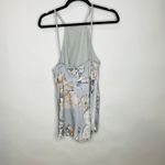 Finders Keepers Gray Watercolor Floral Romper Sz Small Photo 5