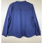 Ralph Lauren Lauren  Active Blue Jacket Women's Size 2X Plus Zip Up with Pockets Photo 5