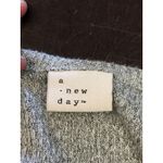 A New Day Dress Womens Small Gray Ribbed Knit Sleeveless Tank Midi Casual Photo 8