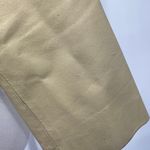 Vintage Leather Jacket Single Breasted Button Down Collared Beige Womens Large Tan Photo 6