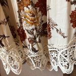 Love j  Cream Floral Lace Blouse 1X Photo 2