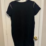 ALLSAINTS Emelyn chain tee Dress  Black size Medium Photo 1
