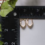 Gold Filled Open Heart Earrings Photo 4
