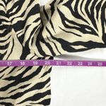 Anne Carson Women's | | Beige Zebra Print Blazer - Large Photo 7