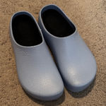 Birkenstock  Sky Blue Super Burki Slip-On Clogs Photo 0