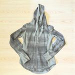 LULULEMON Gray Zip Hoodie Sweatshirt Size 8 Photo 0