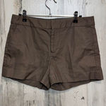 Banana Republic Hampton Fit Women’s Chino Shorts Size 6 Brown | Classic Summer S Photo 0