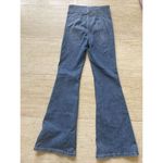 We The Free  Jeans 29 Twenty-Nine Blue High Rise Flares, No Pockets,‎ Button fly Photo 4