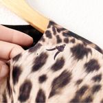 All Saints Gianna Kiku Leopard Animal Print Asymmetric Midi Dress Photo 4