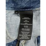 Helmut Lang  Inside Out Oversized‎ Boyfriend Jeans Blue Denim White Pockets 31 Photo 6
