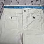 J.Crew Wide-leg velvet Sailor trouser in Ivory 28 NWT Photo 10