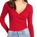 Leith Ribbed Wrap Sweater NWOT Photo 8