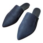 Jenni Kayne  Women's Suede Mule Navy Blue Size 36 Photo 13