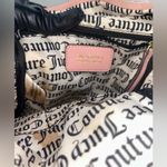 Juicy Couture  Y2K Pink Monogram Backpack with Gold Heart Clasp Photo 9