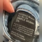 Buckle  Black Denim Shorts Photo 6