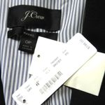 J.Crew NWT  Parke Blazer in Black Wool Flannel Shawl Collar Jacket 0P Photo 1