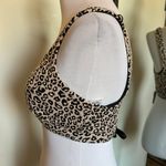 Time & Tru Large Leopard Bikini Top Photo 2