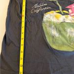 Hollister  short sleeve tropical graphic t-shirt black medium oversized coconut Photo 2