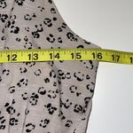 Maurice's  Cream & Black Animal Print Lace Front Babydoll Tank Top Photo 7