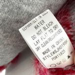 FATE Fair Isle Sweater Crewneck Gray Red Pink Size Medium Photo 11