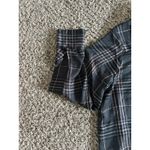 NWOT Ellos Women's Black/Brown plaid button down dress size‎ 18 Photo 7