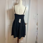 Hippie Rose ‎ Black Mini Dress with Spaghetti Straps Size Large Photo 2