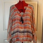 Sanctuary Clothing Semi-Sheer Blouse size L Photo 0
