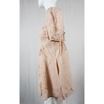 Miou Muse Plaid Mini Dress with Pockets Puff Sleeves Square Neck Womans MEDIUM Photo 4