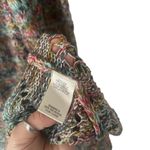 John Paul Richard  Womens Size Small Multicolored Open Knit Long Cardigan Sweater Photo 9