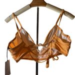 Shade & Shore Women's Peach Keyhole Underwire Bikini Top - Size 36C - NWT Photo 6