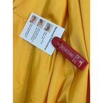 Mac Duggal  NEW Size 4 Marigold Long Sleeve Empire Waist Charmeuse Gown 55693 Photo 6